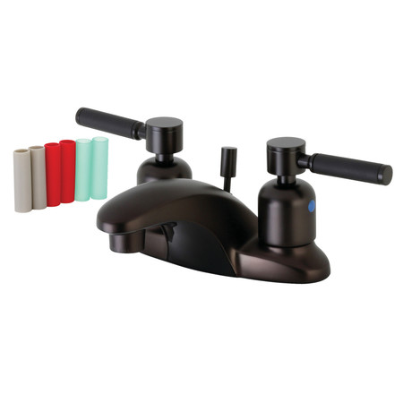 KAISER FB8625DKL 4-Inch Centerset Bathroom Faucet with Retail Pop-Up FB8625DKL